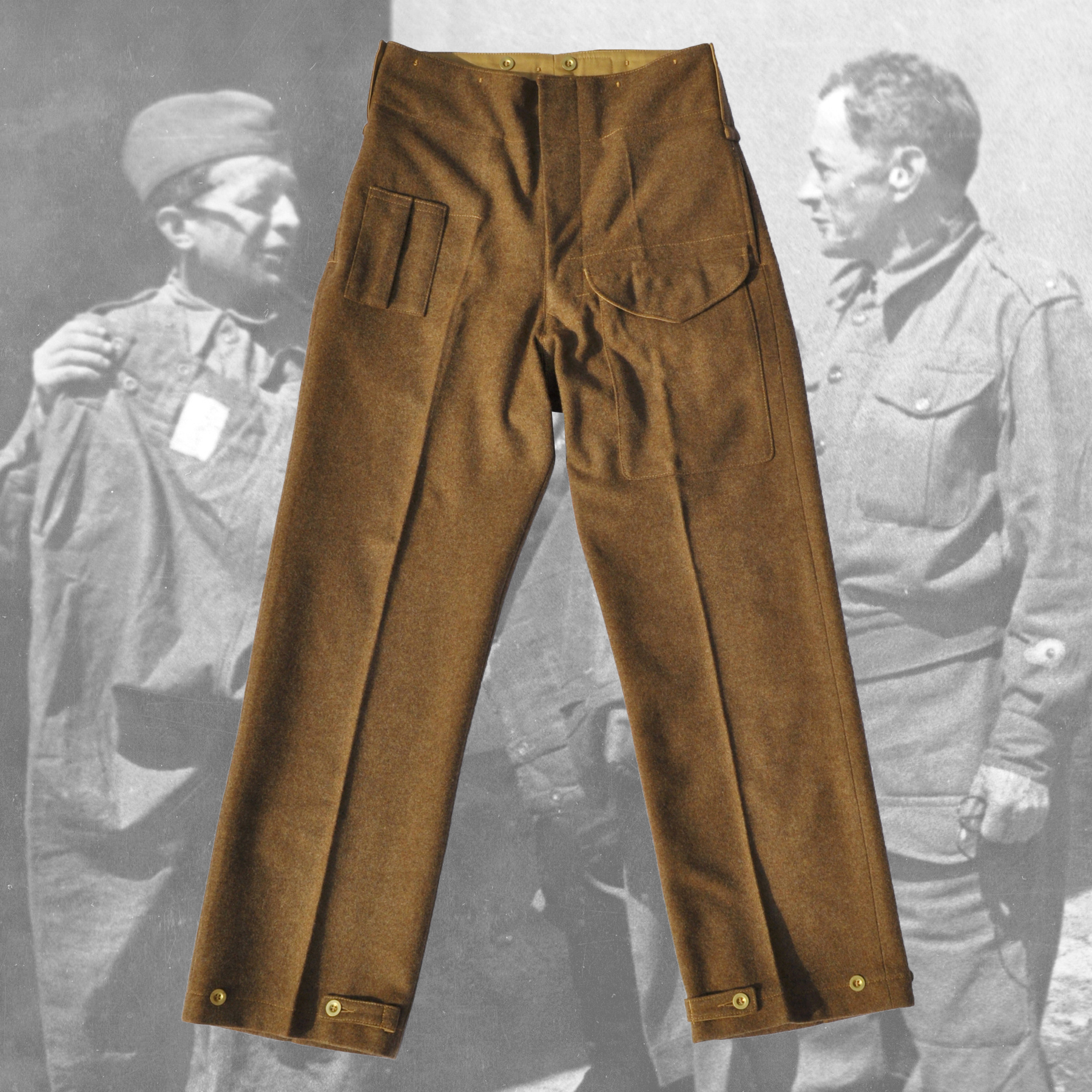 スーツ a.presse British Military Dress Trousers A.PRESSE British Military Dress Trousers